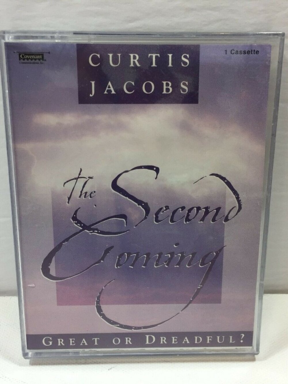 Curtis Jacobs The Second Coming Great Or Dreadful Cassette Millennium LDS Christ